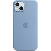 Чехол Silicone Case with MagSafe iPhone 15 plus Winter Blue
