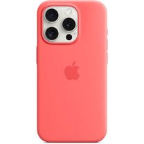 Чехол Silicone Case with MagSafe iPhone 15 Pro Guava
