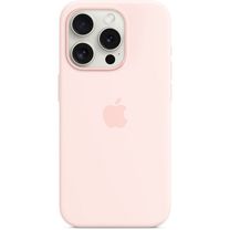 Чехол Silicone Case with MagSafe iPhone 15 Pro Light pink