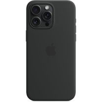 Чехол Silicone Case with MagSafe iPhone 15 Pro Max Black