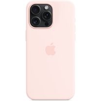 Чохол Silicone Case with MagSafe iPhone 15 Pro Max Light pink