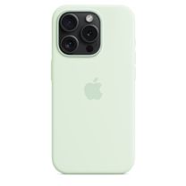 Чохол Silicone Case with MagSafe iPhone 15 Pro Soft Mint