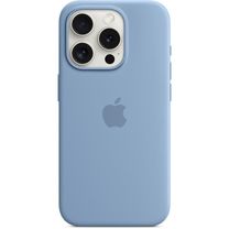 Чохол Silicone Case with MagSafe iPhone 15 Pro Winter Blue