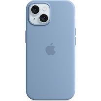 Чехол Silicone Case with MagSafe iPhone 15 Winter Blue