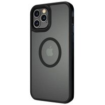 Чохол TPU+PC Metal Buttons with MagSafe 13 Pro (6.1") - black