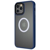 Чохол TPU+PC Metal Buttons with MagSafe 13 Pro (6.1") - blue