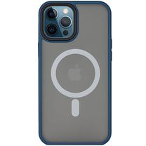 Чохол TPU+PC Metal Buttons with MagSafe 14 Pro Max (6.7") - blue