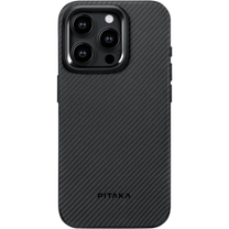 Pitaka MagEZ Case Pro 4 Twill 600D Black/Grey for iPhone 15 Pro Max (KI1501PMPA)
