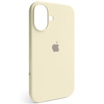 Чохол Silicone Case Full Protective (AA) для Apple iPhone 16 (6.1") (Бежевий / Antique White)