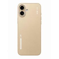 Чехол Blueo для iPhone 16 BL045 Dual-Color Liquid Silicone Magnetic Series (Gold)