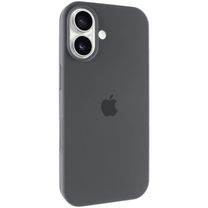 Чохол Silicone Case Full Protective (AA) для Apple iPhone 16 (6.1") (Сірий / Dark Gray)