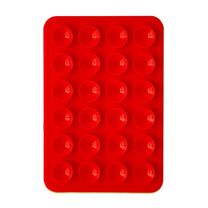Тримач-присоска для телефону Velcro (Red)