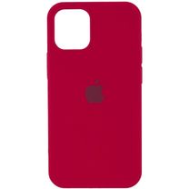 Чохол Silicone Case Full Protective (AA) для Apple iPhone 16 Plus (6.7") (Червоний / Rose Red)