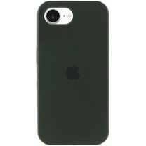 Чехол Silicone Case Full Protective (AA) для Apple iPhone 16e (6.1") (Зеленый/Cyprus Green)