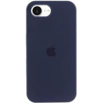 Чохол Silicone Case Full Protective (AA) для Apple iPhone 16e (6.1") (Темно-синій / Midnight blue)