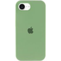 Чехол Silicone Case Full Protective (AA) для Apple iPhone 16e (6.1") (Мятный/Mint)