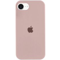 Чехол Silicone Case Full Protective (AA) для Apple iPhone 16e (6.1") (Розовый/Pink Sand)