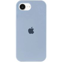 Чехол Silicone Case Full Protective (AA) для Apple iPhone 16e (6.1") (Голубой/Sweet Blue)