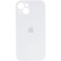 Чехол Silicone Case iPhone 15 FULL (№9 White)