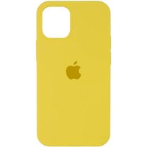 Чохол Silicone Case Full Protective (AA) для Apple iPhone 16 Pro (6.3") (Жовтий / Yellow)