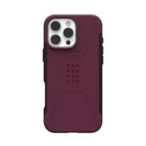 Чохол UAG для iPhone 16 Pro Max, Civilian Magsafe, Bordeaux (114445119049)