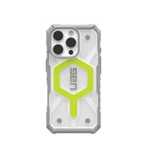 Чохол UAG для iPhone 16 Pro, Pathfinder Clear Magsafe, Active Neon (114464118181)