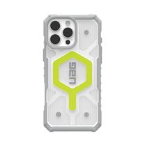 Чехол UAG для iPhone 16 Pro Max, Pathfinder Clear Magsafe, Active Neon (114465118181)