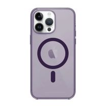 Чохол Apple Clear case magsafe iphone 14 Pro elderberry style copi (A)