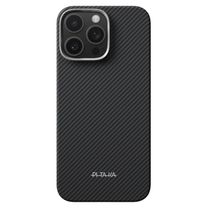Чохол Pitaka Ultra-Slim Case Classic Twill 600D Black/Grey PitaTap for iPhone 16 Pro Max (KI1602PAM)