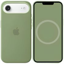 Чохол Silicone Case with MagSafe iPhone 17 Air light moss Чохол Silicone Case with MagSafe iPhone 17 Air light moss