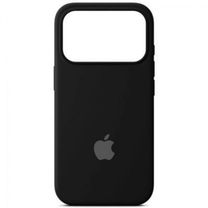 Чохол Silicone Case with MagSafe + Button iPhone 17 Pro Black