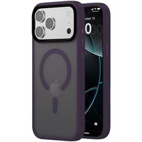 Чохол TPU+PC Metal Buttons with MagSafe iPhone 17 Pro Max (6.9") (Темно-фіолетовий / Dark Purple)