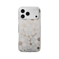 Чехол SwitchEasy Fleur M 3D Pattern Case with MagSafe for iPhone 17 Pro, Golden Grey