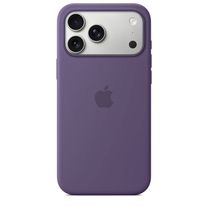 Чохол Silicone Case with MagSafe + Button iPhone 17 Pro Purple Fog