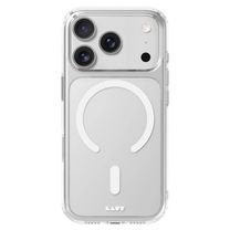 Чехол LAUT CRYSTAL FLURO for iPhone 17 Pro - Clear Light Grey (L_IP25B_CF_LGY)