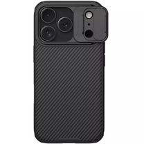 Карбоновая накладка Nillkin CamShield Pro Magnetic для Apple iPhone 17 Pro (6.3") (Black)