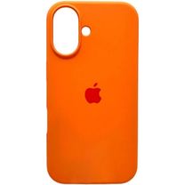 Чохол Silicone Case with MagSafe + Button iPhone 17 Orange