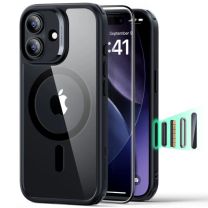Чохол + скло ESR для iPhone 17 - Classic Hybrid MagSafe + Glass, Clear/ Black (288580) Чохол + скло ESR для iPhone 17 - Classic Hybrid MagSafe + Glass, Clear/ Black (288580)