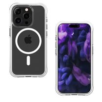 Чехол-накладка LAUT AERO PROTECT with MagSafe for iPhone 15 Pro Clear (L_IP23B_AP_W)