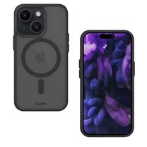 Чохол-накладка LAUT HUEX PROTECT with MagSafe for iPhone 15 Plus Black (L_IP23C_HPT_BK)
