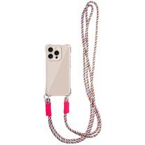 Чехол TPU CrossBody with straps для Apple iPhone 16 Pro Max (6.9") (Antique White)