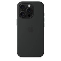 Чохол Silicone Case with MagSafe + Button iPhone 16 Pro Max Black copi