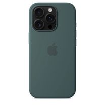 Чохол Silicone Case with MagSafe + Button iPhone 16 Pro Lake Green copi