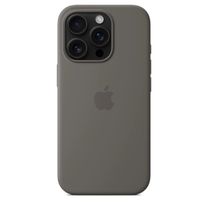 Чохол Silicone Case with MagSafe + Button iPhone 16 Pro Stone Gray copi