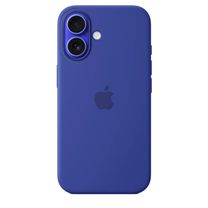 Чехол Silicone Case with MagSafe + Button iPhone 16 Ultramarine copi