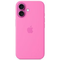 Чехол Silicone Case with MagSafe + Button iPhone 16 Peony