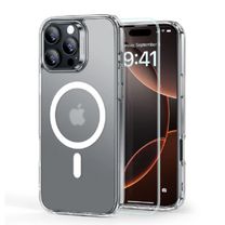 Чехол и стекло ESR для iPhone 16 Pro - Classic Hybrid Halolock MagSafe, Frosted Clear (4894240243527)
