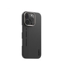 Чехол Blueo для iPhone 16 BL011 Bi-Texture Magnetic 600D Air Aramid Fiber (Black Gray)