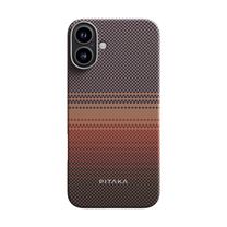 Чехол Pitaka Tactile Woven Case Sunset for iPhone 16 (KI1601U)