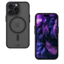 Чехол-накладка LAUT HUEX PROTECT with MagSafe for iPhone 15 Pro Black (L_IP23B_HPT_BK)